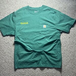 Carhartt Loose Fit Heavyweight Short-Sleeve Pocket T-Shirt for Men - green - L